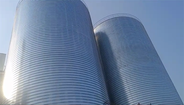 贺兰2座混凝土高架卷板仓